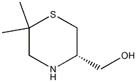 [(3S)-6,6-dimethylthiomorpholin-3-yl]methanol Structure