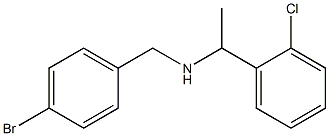 [(4-bromophenyl)methyl][1-(2-chlorophenyl)ethyl]amine