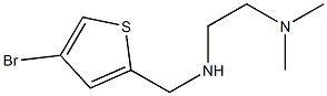 [(4-bromothiophen-2-yl)methyl][2-(dimethylamino)ethyl]amine,,结构式