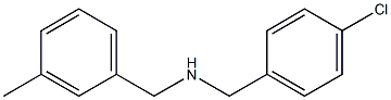 [(4-chlorophenyl)methyl][(3-methylphenyl)methyl]amine