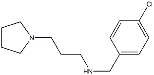 [(4-chlorophenyl)methyl][3-(pyrrolidin-1-yl)propyl]amine