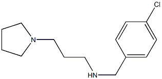  [(4-chlorophenyl)methyl][3-(pyrrolidin-1-yl)propyl]amine