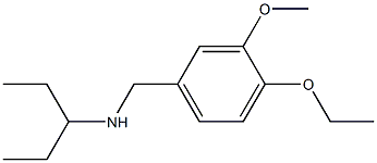 [(4-ethoxy-3-methoxyphenyl)methyl](pentan-3-yl)amine