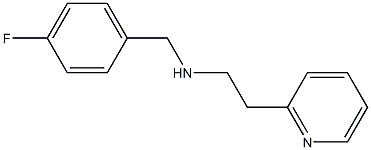 [(4-fluorophenyl)methyl][2-(pyridin-2-yl)ethyl]amine Structure