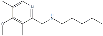  [(4-methoxy-3,5-dimethylpyridin-2-yl)methyl](pentyl)amine