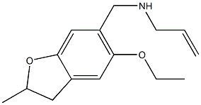 [(5-ethoxy-2-methyl-2,3-dihydro-1-benzofuran-6-yl)methyl](prop-2-en-1-yl)amine