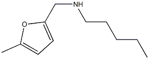 [(5-methylfuran-2-yl)methyl](pentyl)amine,,结构式
