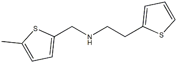 [(5-methylthiophen-2-yl)methyl][2-(thiophen-2-yl)ethyl]amine Structure