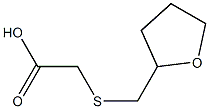 [(tetrahydrofuran-2-ylmethyl)thio]acetic acid Structure