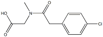  [[(4-chlorophenyl)acetyl](methyl)amino]acetic acid