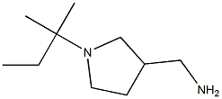 [1-(1,1-dimethylpropyl)pyrrolidin-3-yl]methylamine Structure