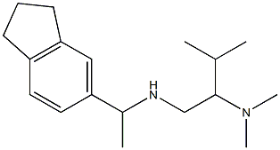 [1-(2,3-dihydro-1H-inden-5-yl)ethyl][2-(dimethylamino)-3-methylbutyl]amine