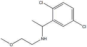 [1-(2,5-dichlorophenyl)ethyl](2-methoxyethyl)amine Structure