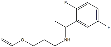 [1-(2,5-difluorophenyl)ethyl][3-(ethenyloxy)propyl]amine