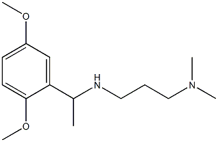  [1-(2,5-dimethoxyphenyl)ethyl][3-(dimethylamino)propyl]amine