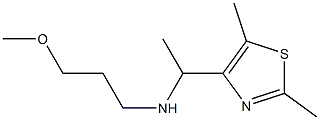 [1-(2,5-dimethyl-1,3-thiazol-4-yl)ethyl](3-methoxypropyl)amine