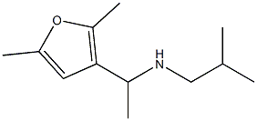 [1-(2,5-dimethylfuran-3-yl)ethyl](2-methylpropyl)amine 结构式
