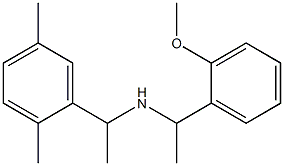 [1-(2,5-dimethylphenyl)ethyl][1-(2-methoxyphenyl)ethyl]amine