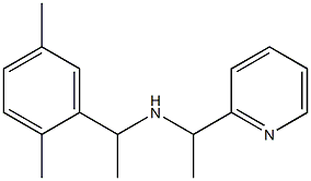 [1-(2,5-dimethylphenyl)ethyl][1-(pyridin-2-yl)ethyl]amine
