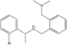 [1-(2-bromophenyl)ethyl]({2-[(dimethylamino)methyl]phenyl}methyl)amine