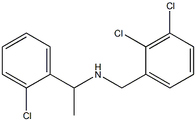 [1-(2-chlorophenyl)ethyl][(2,3-dichlorophenyl)methyl]amine|