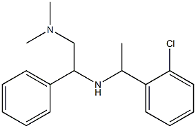 [1-(2-chlorophenyl)ethyl][2-(dimethylamino)-1-phenylethyl]amine