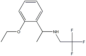 [1-(2-ethoxyphenyl)ethyl](2,2,2-trifluoroethyl)amine,,结构式