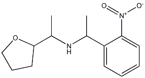 [1-(2-nitrophenyl)ethyl][1-(oxolan-2-yl)ethyl]amine,,结构式