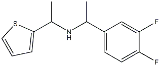 [1-(3,4-difluorophenyl)ethyl][1-(thiophen-2-yl)ethyl]amine