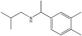 [1-(3,4-dimethylphenyl)ethyl](2-methylpropyl)amine,,结构式