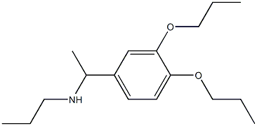  [1-(3,4-dipropoxyphenyl)ethyl](propyl)amine