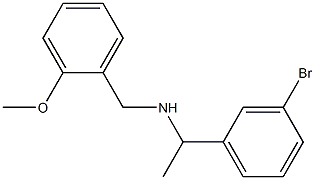 [1-(3-bromophenyl)ethyl][(2-methoxyphenyl)methyl]amine