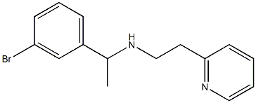 [1-(3-bromophenyl)ethyl][2-(pyridin-2-yl)ethyl]amine