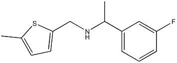 [1-(3-fluorophenyl)ethyl][(5-methylthiophen-2-yl)methyl]amine