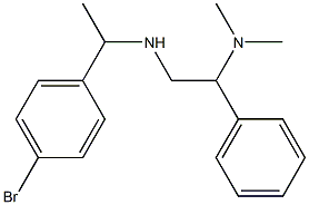 [1-(4-bromophenyl)ethyl][2-(dimethylamino)-2-phenylethyl]amine
