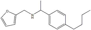 [1-(4-butylphenyl)ethyl](furan-2-ylmethyl)amine