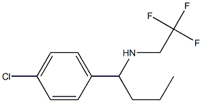 [1-(4-chlorophenyl)butyl](2,2,2-trifluoroethyl)amine