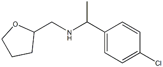 [1-(4-chlorophenyl)ethyl](oxolan-2-ylmethyl)amine Structure