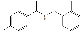 [1-(4-fluorophenyl)ethyl][1-(2-methylphenyl)ethyl]amine|