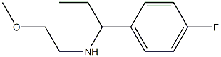  [1-(4-fluorophenyl)propyl](2-methoxyethyl)amine