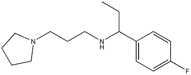  [1-(4-fluorophenyl)propyl][3-(pyrrolidin-1-yl)propyl]amine