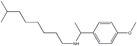 [1-(4-methoxyphenyl)ethyl](7-methyloctyl)amine 结构式