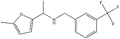  [1-(5-methylfuran-2-yl)ethyl]({[3-(trifluoromethyl)phenyl]methyl})amine