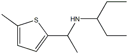 [1-(5-methylthiophen-2-yl)ethyl](pentan-3-yl)amine Struktur