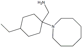 [1-(azocan-1-yl)-4-ethylcyclohexyl]methanamine