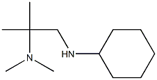 [1-(cyclohexylamino)-2-methylpropan-2-yl]dimethylamine Structure