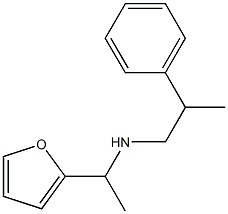 [1-(furan-2-yl)ethyl](2-phenylpropyl)amine|