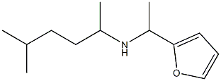 [1-(furan-2-yl)ethyl](5-methylhexan-2-yl)amine Structure