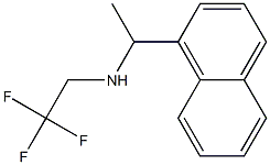 [1-(naphthalen-1-yl)ethyl](2,2,2-trifluoroethyl)amine Structure