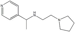 [1-(pyridin-4-yl)ethyl][2-(pyrrolidin-1-yl)ethyl]amine